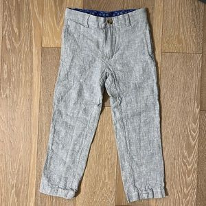 J.Bailey Boys Light Blue Linen Pants Size 5